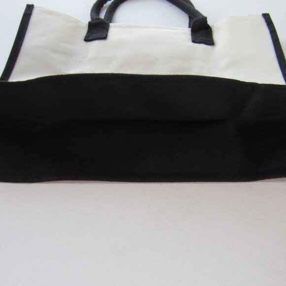 OASSIE Teacher Appreciation Gifts Colorful Rainbow Canvas Tote Bag With Zipper - Picture 5 of 10